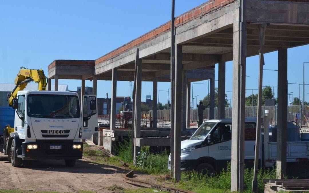 El Municipio completa la obra de la estación José C. Paz que Milei dejó inconclusa