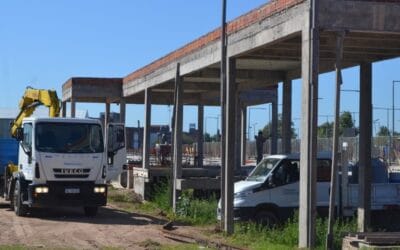 El Municipio completa la obra de la estación José C. Paz que Milei dejó inconclusa