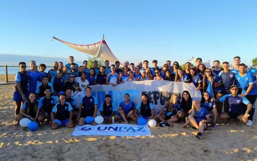 La UNPAZ ganó ocho medallas y subió al podio en los Juegos Universitarios de Playa
